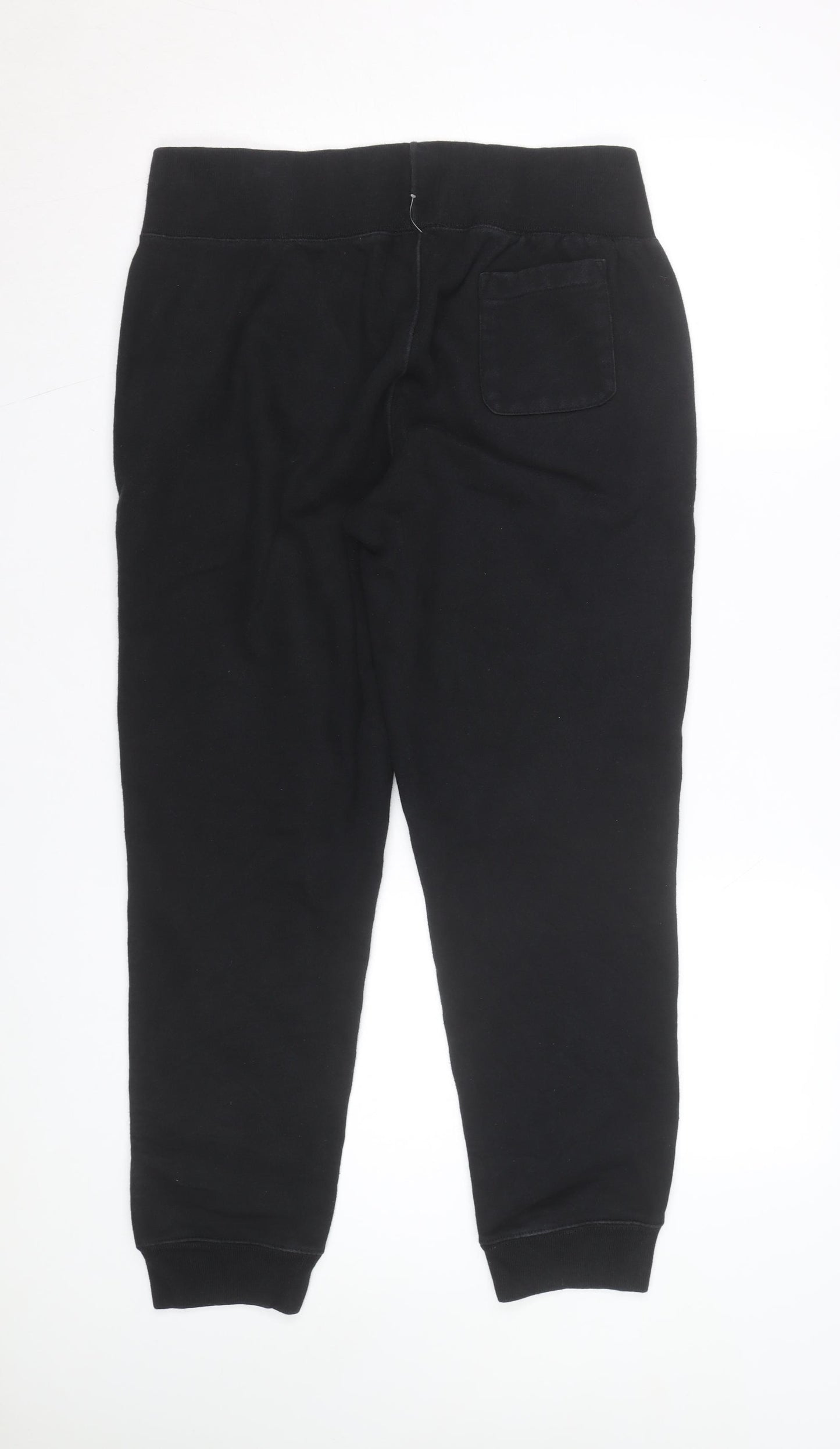 Champion Men Black Reverse Weave Jogger Sweatpants Size L