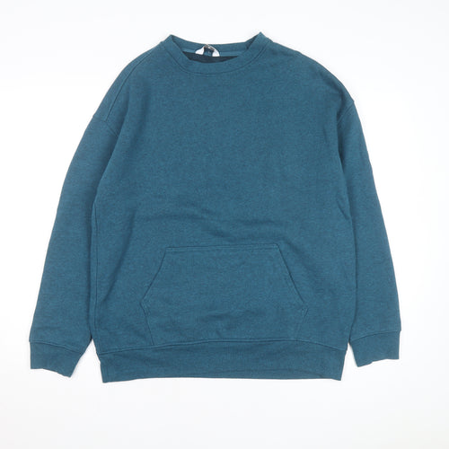 Danskin Mens Blue XL Pullover Fleece Sweatshirt