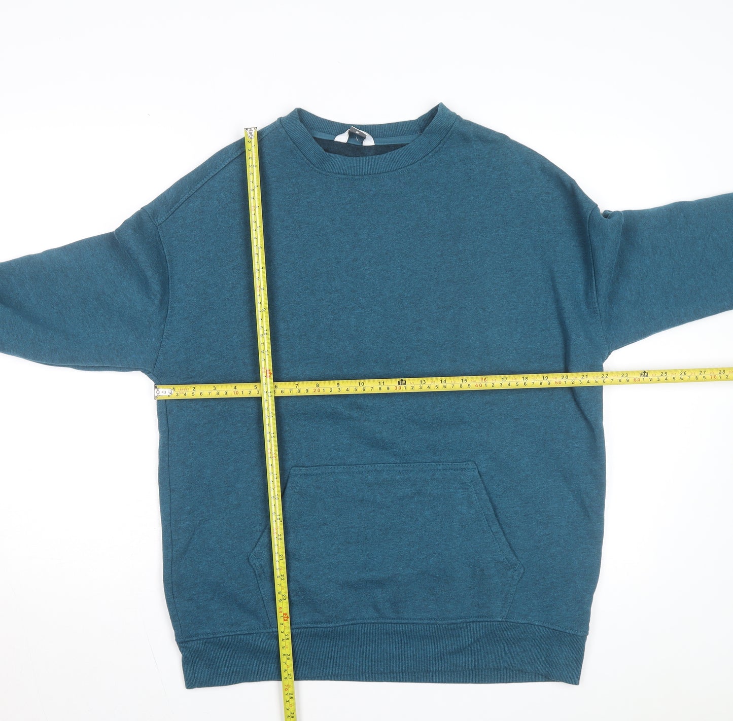 Danskin Mens Blue XL Pullover Fleece Sweatshirt