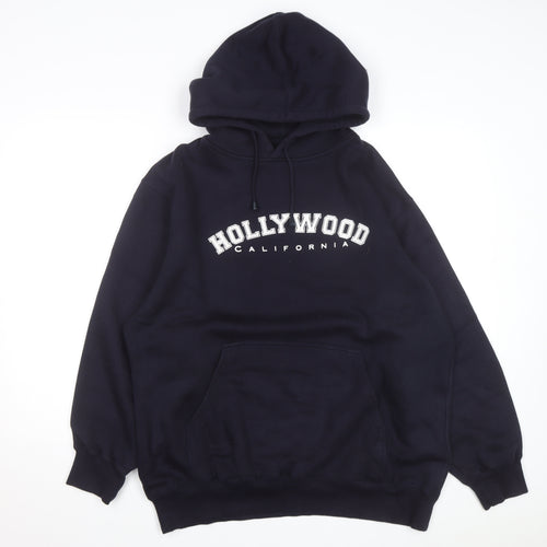 Renegade Men's Blue Hollywood California Pullover Hoodie Size M