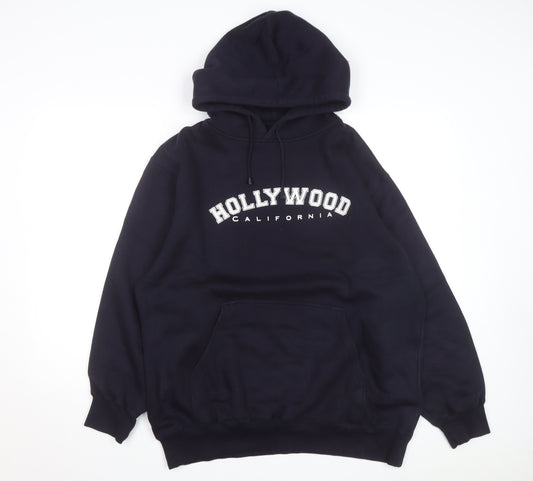 Renegade Men's Blue Hollywood California Pullover Hoodie Size M