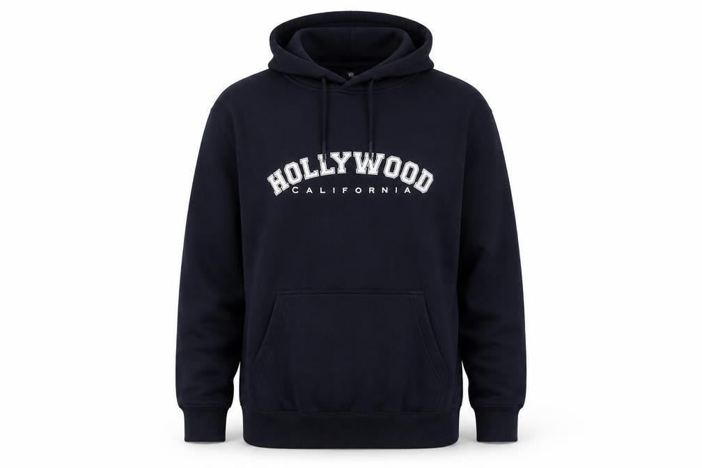 Renegade Men's Blue Hollywood California Pullover Hoodie Size M