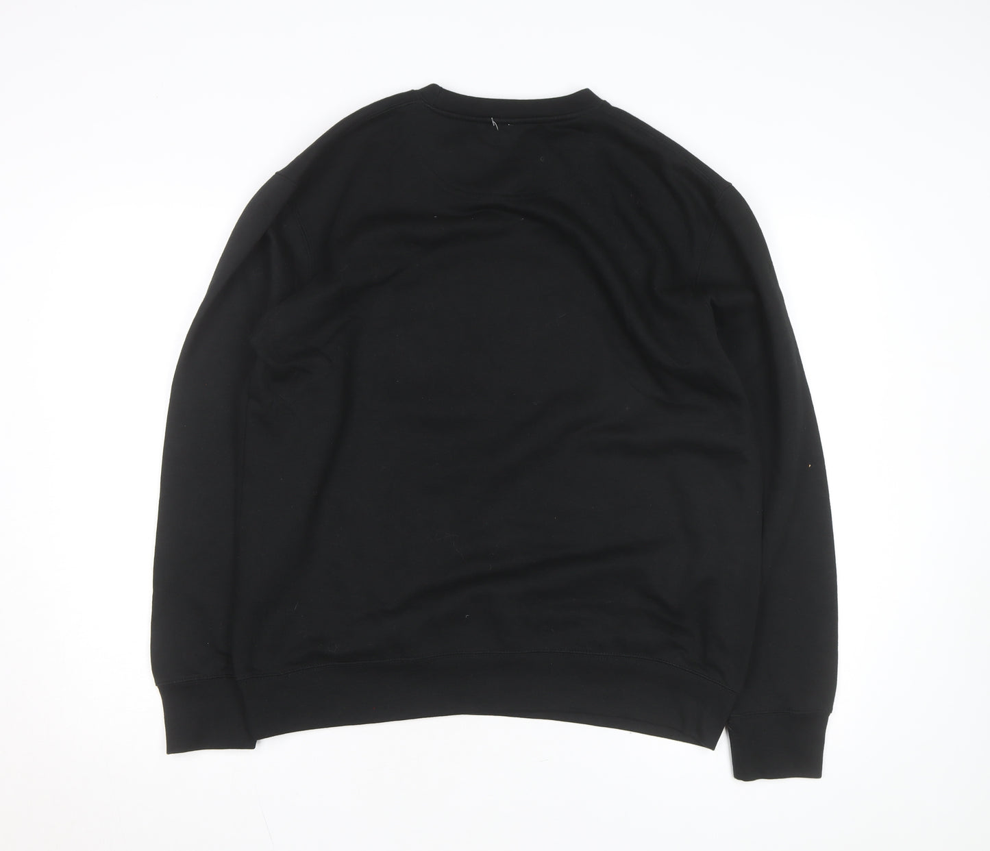 NBA Men's Black Toronto Raptors Logo Pullover Sweatshirt Size L