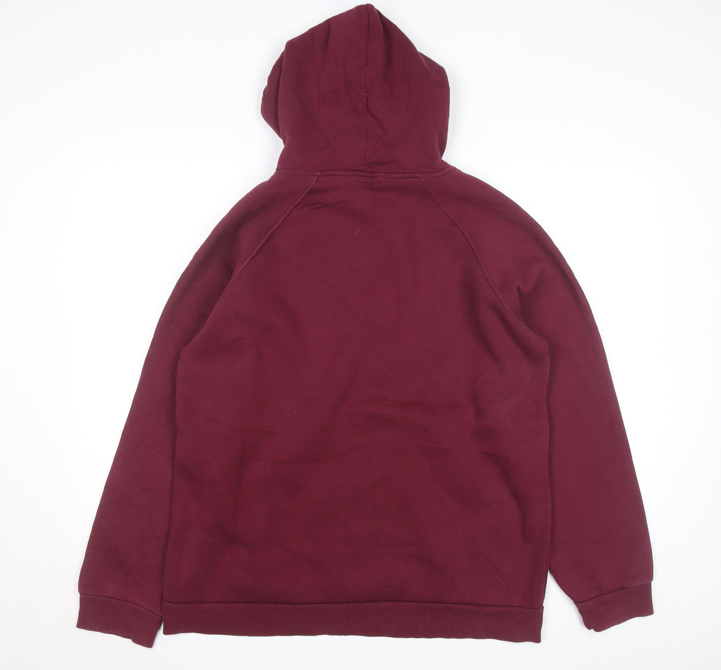 NaS Men's Red Paris France Pullover Hoodie 2XL Embroidered Graphic