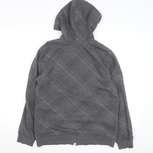 Nike Teens Grey Full Zip Hoodie XL Logo Sportswear
