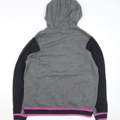 Nike Jordan Men's Grey XL Hoodie Varsity Style Embroidered Logo