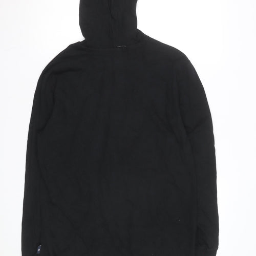 Champion Men's Black Pullover Hoodie L Logo Sportswear