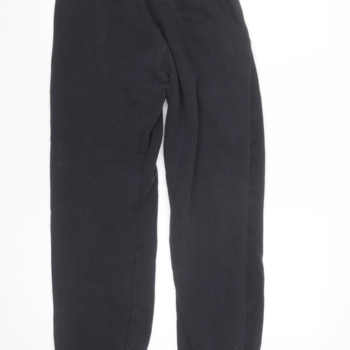 Nike Men's Black XS Fleece Sweatpants with Elastic Waist