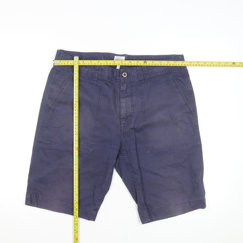 Joules Men's Blue Chino Shorts Size L 34in Cotton Casual