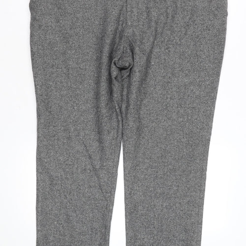 Next Men’s Grey Regular Fit Dress Pants Trousers 36R