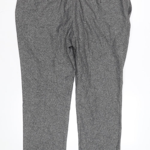 Next Men’s Grey Regular Fit Dress Pants Trousers 36R