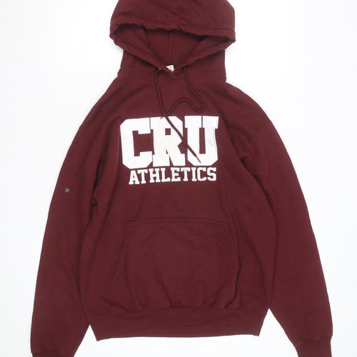 ATC Men’s Burgundy CRU Athletics Pullover Hoodie Size M