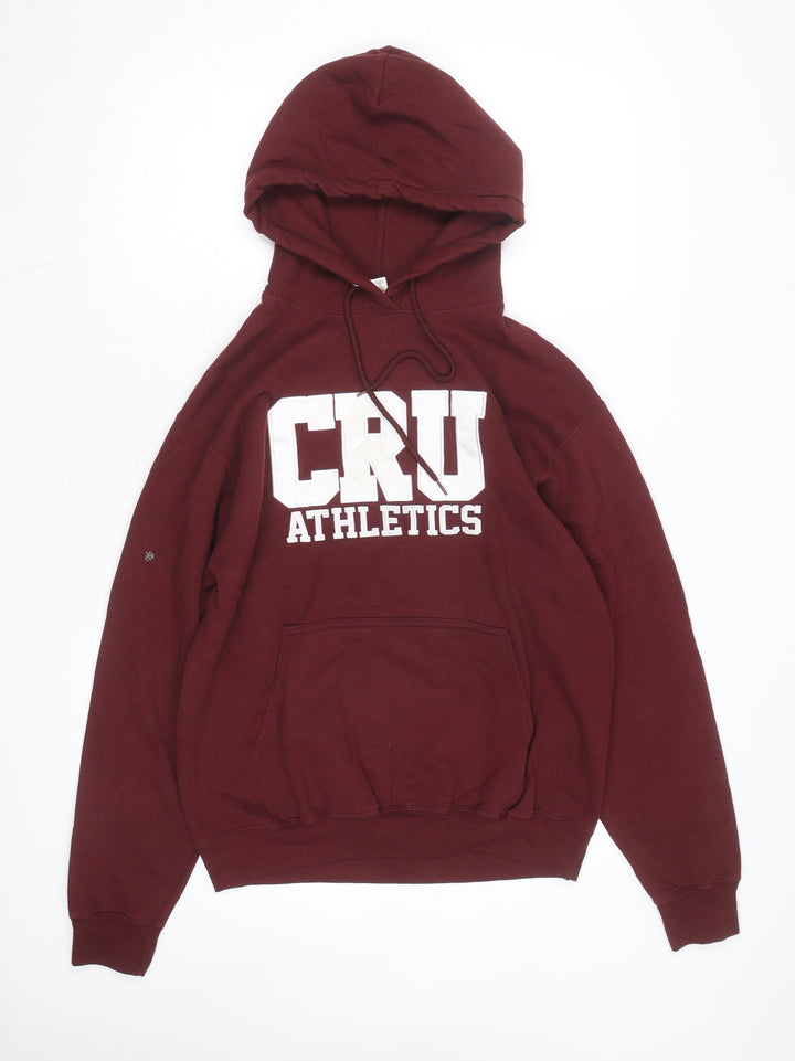 ATC Men’s Burgundy CRU Athletics Pullover Hoodie Size M