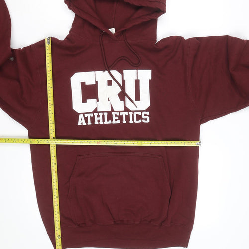 ATC Men’s Burgundy CRU Athletics Pullover Hoodie Size M