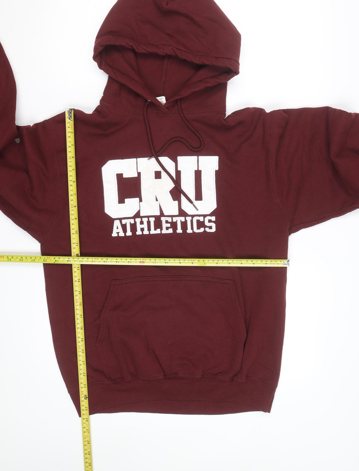 ATC Men’s Burgundy CRU Athletics Pullover Hoodie Size M