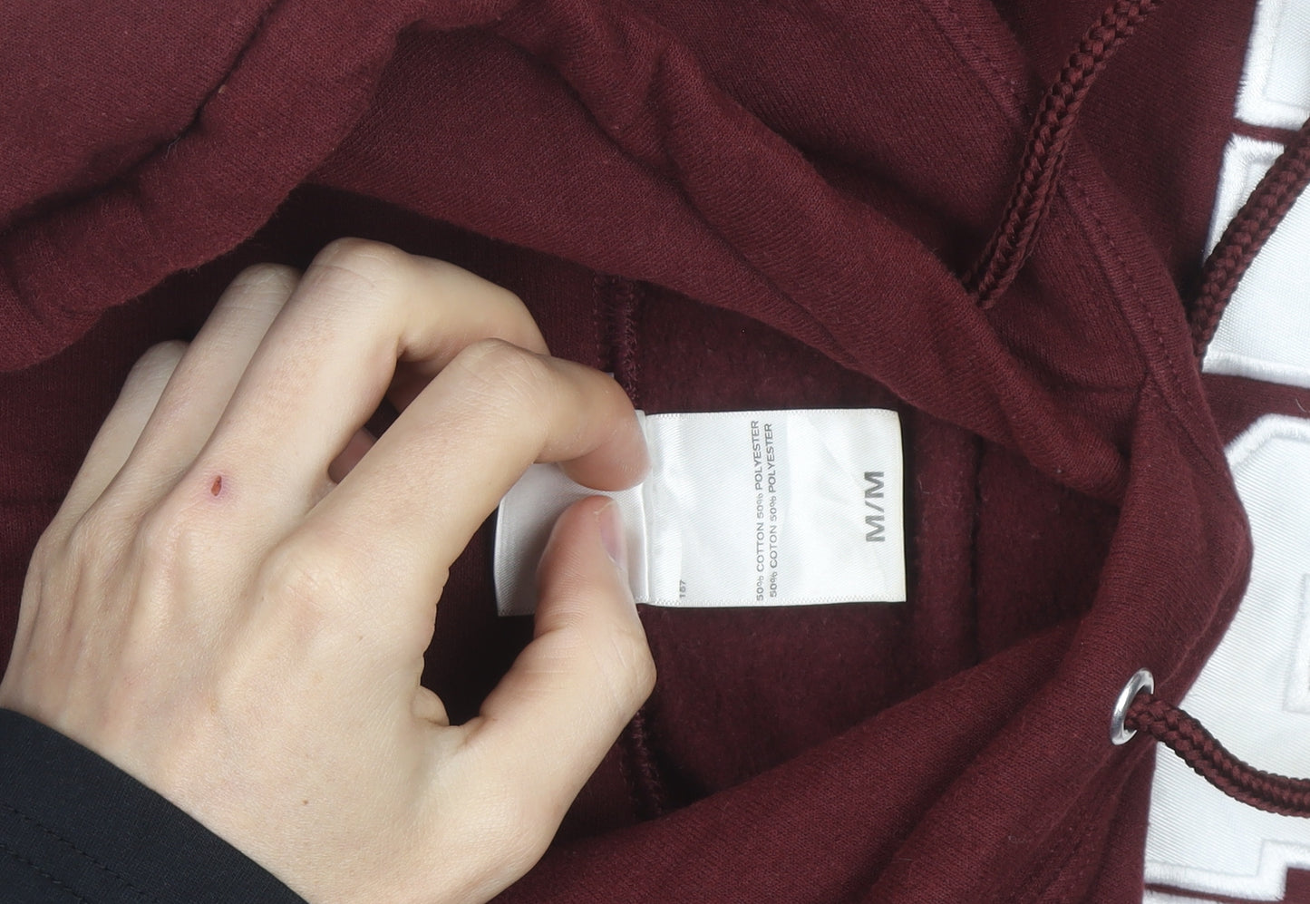 ATC Men’s Burgundy CRU Athletics Pullover Hoodie Size M