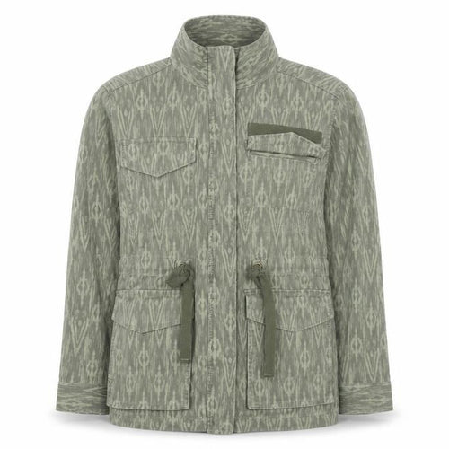 Marks and Spencer Women’s Green Military Jacket Size 12 Cotton Blend