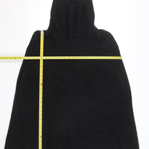 Next Women’s Black Roll Neck Cape Knit Jumper L