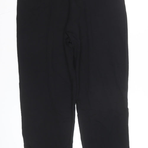 Marks and Spencer Women Black Size 18 Jersey Stretch Leggings