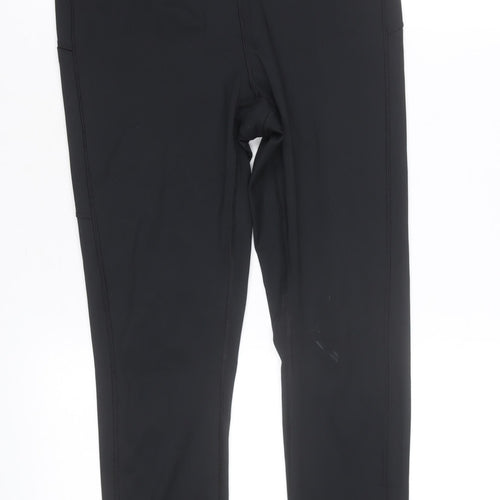 Marks and Spencer Goodmove Women's Black Leggings Size 12 Stretch Activewear