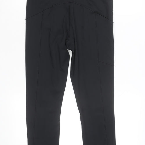 Marks and Spencer Goodmove Women's Black Leggings Size 12 Stretch Activewear