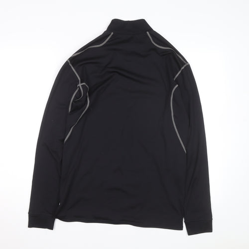 Nike Men's Black XL Pro Combat Dri-Fit Long Sleeve Compression Top