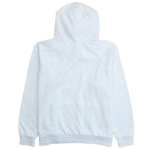 Lonsdale Women Grey Hoodie Size 16 Pullover Cotton Blend