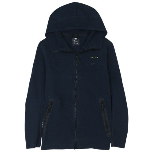 Nike Men's Blue BARCA Full Zip Hoodie M Sportswear
