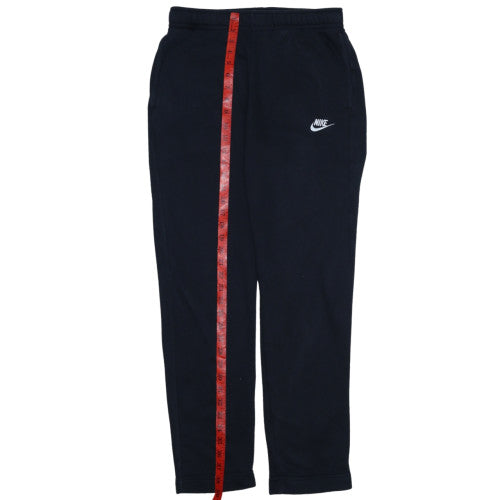 Nike Men's Black Fleece Jogger Sweatpants Size S Elastic Waist