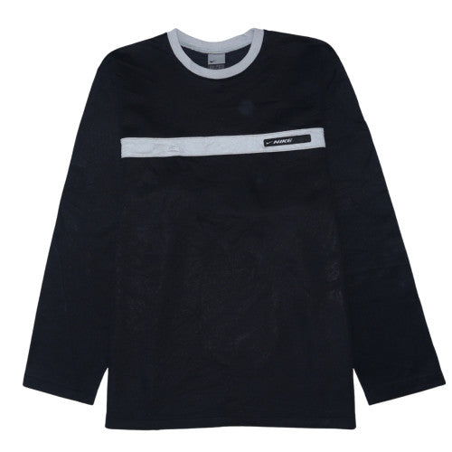 Nike Men's Black L Pullover Crew Neck Fleece Sweatshirt