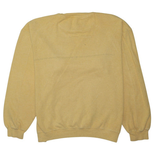 Rodd & Gunn Men's Yellow Cotton Crew Neck Sweatshirt M