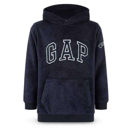 GAP Boys Navy Blue XL (12 Years) Pullover Hoodie with Logo