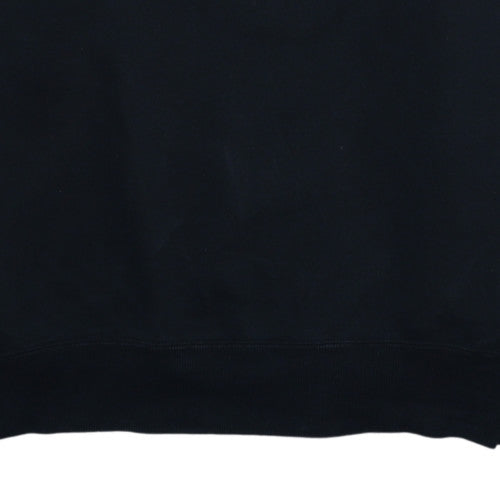 Puma Men's Black XL Crew Neck Logo Sweatshirt