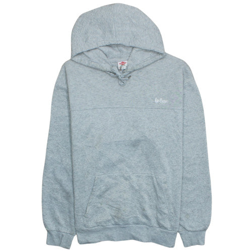 Lee Cooper Men's Grey Pullover Hoodie L Casual Classic Style