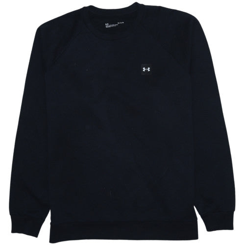 Under Armour Men's Black Large Crew Neck Pullover Sweatshirt