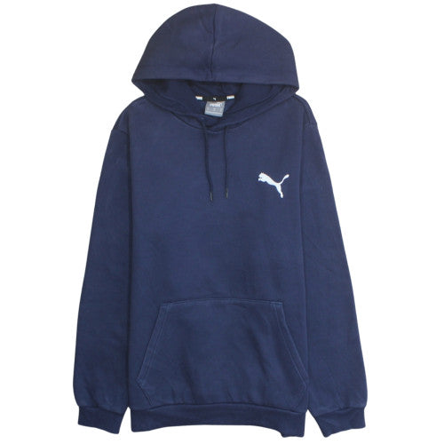 Puma Men's Blue Pullover Hoodie M Regular Fit Sportswear