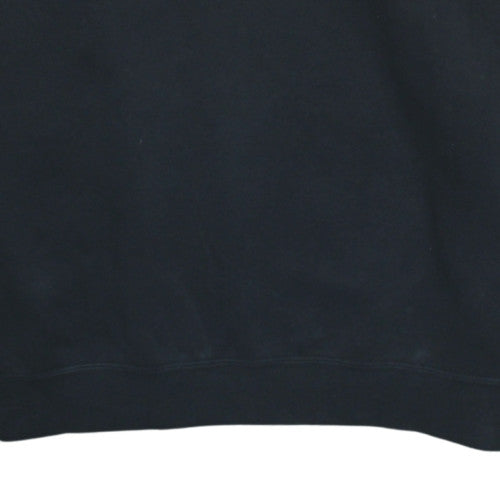 Adidas Men's Black XL Pullover Sweatshirt with Logo Trim