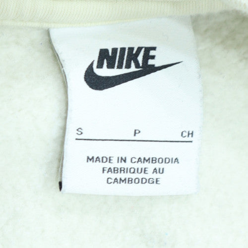 Nike Men's Beige Crew Neck Pullover Sweatshirt Size S