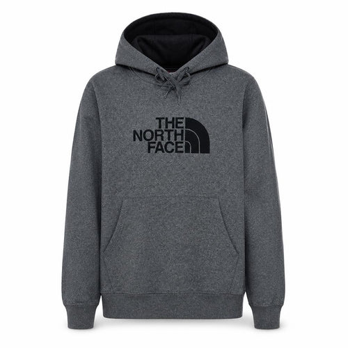 The North Face Men's Grey Pullover Hoodie L Outdoor Fleece