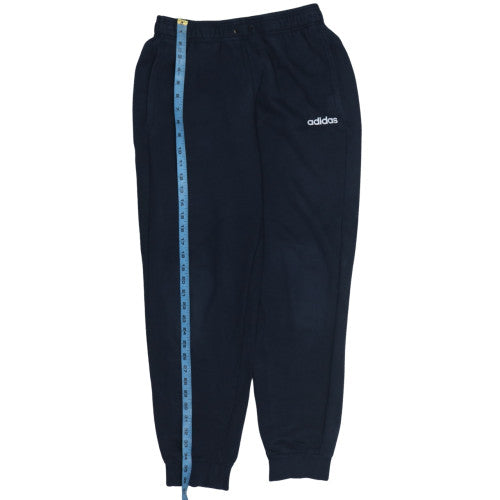 Adidas Men's Black Jogger Sweatpants Size M Fleece Regular Fit