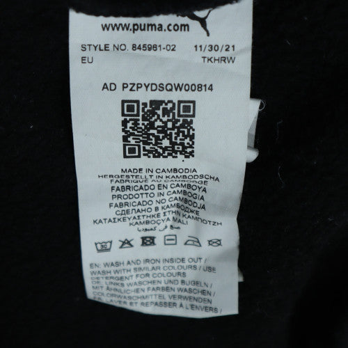 Puma Men's Black Crew Neck Pullover Sweatshirt Size L
