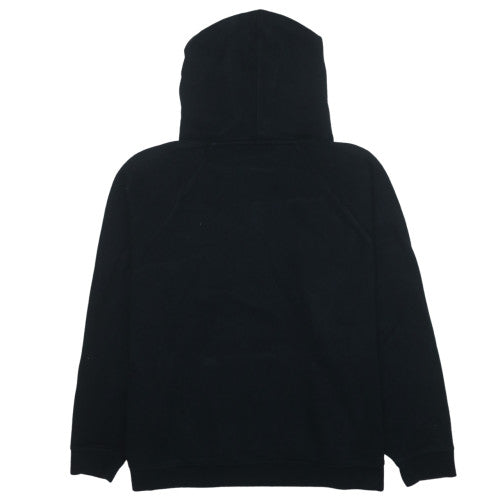 Levi's Men's Black Pullover Hoodie Size L Logo Fleece Sweatshirt