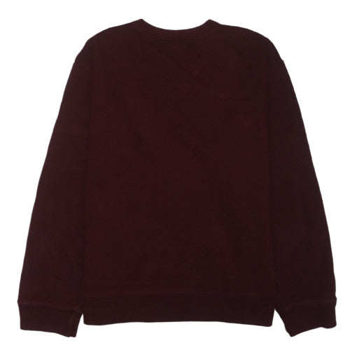 Nautica Mens Brown L Crew Neck Pullover Sweatshirt