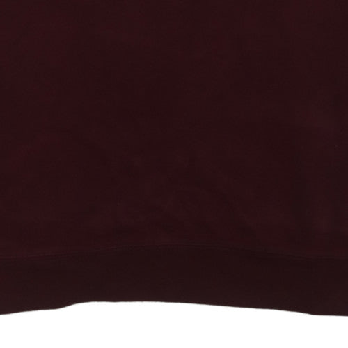 Nautica Mens Brown L Crew Neck Pullover Sweatshirt