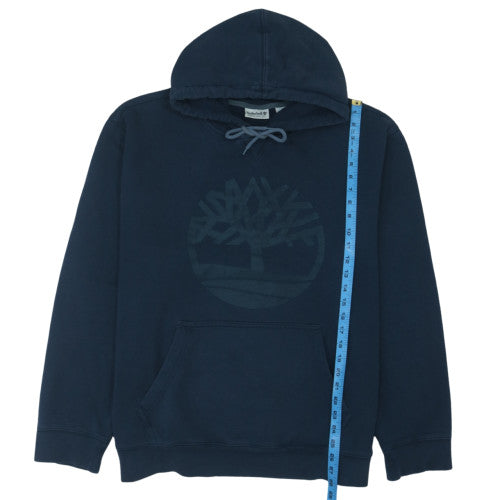 Timberland Men's Blue 3XL Pullover Hoodie with Logo