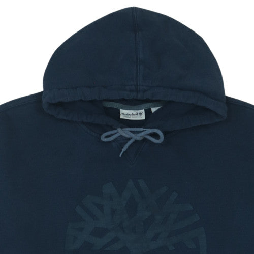 Timberland Men's Blue 3XL Pullover Hoodie with Logo