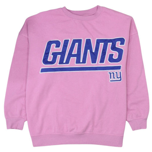 H&M Divided Women Pink Giants Graphic Pullover Sweatshirt L