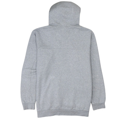 Adidas Men's Grey Pullover Hoodie Size L Regular Fit Fleece