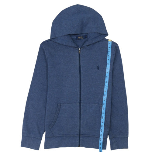 Ralph Lauren Men's Blue Full Zip Hoodie Size M