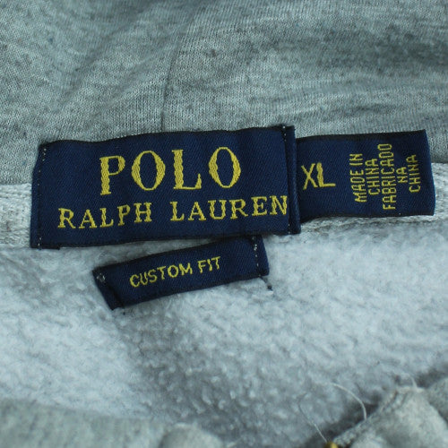 Polo Ralph Lauren Men's Grey Full Zip Hoodie XL Classic Fit